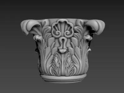 Capital 3D model buy