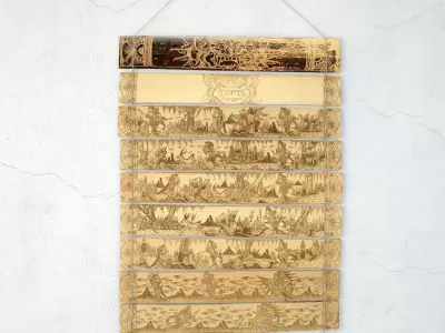 Indonesian Etching 3D model