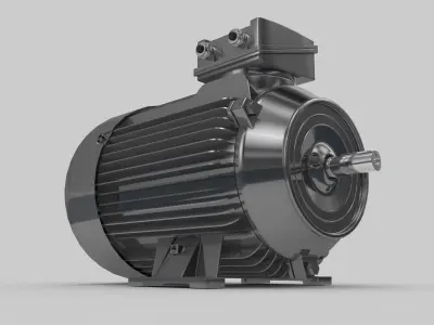 Electric Motor Standart 3D model