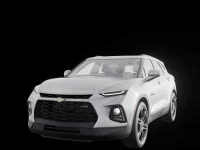 Chevrolet Blazer RS 2019 3d model SUV Low-poly 3D model