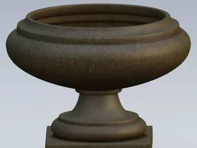 Garden urn planter31 3D model