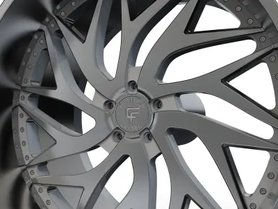 corleone MANGANO wheel  3D print model