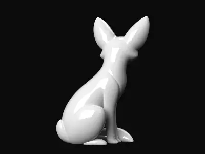 Fennec Fox  3D print model