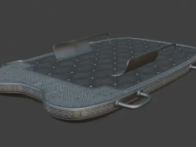 Skeleton Sled 3D model