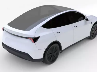 Tesla Model Y Standard 2025 3D model