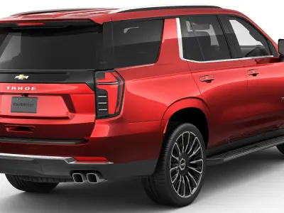 Tahoe High Country SUV 2025  3D model