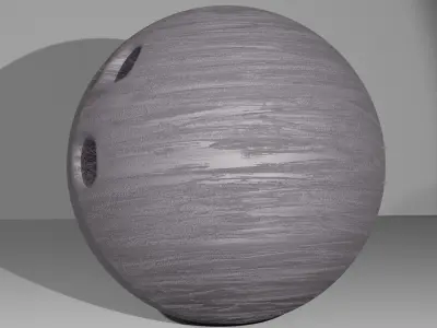Bowling Ball Smear 3D model