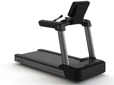 Life Fitness - Integrity series treadmill 3D model