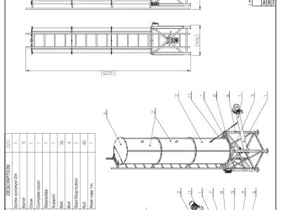 WG 4006 - Grain silo -13 3D model