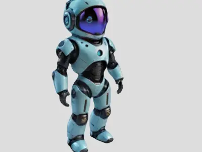 Robot Astronaut 3D model
