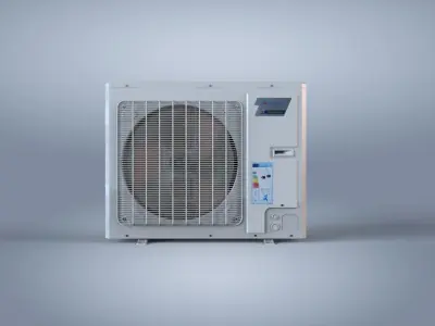 Air Condition External Unit cooling system 3D model