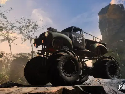 Dystopia Vehicle Truck 3D model