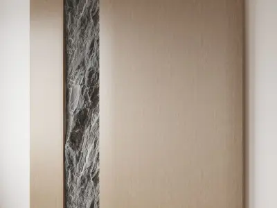 Wall Panel 01 3D model