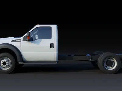 Super Duty  DRW Low-poly 3D model