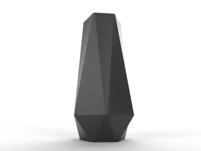 Vase 01  Low-poly 3D model