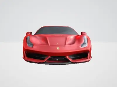  High-Resolution Realistic 3D Car Model 3D model