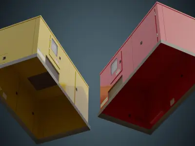 Generator 4A Low-poly 3D model