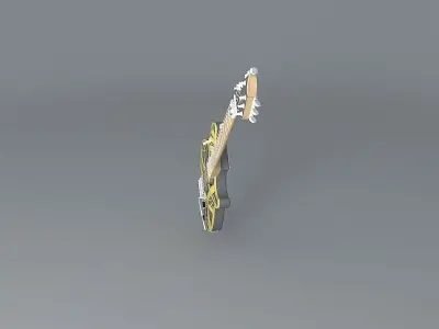 Eddie Van Halens Wolfgang model guitar Free 3D model