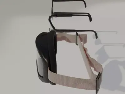 Construction Safety Glasses Normal Glasses Dirt Bike Glasses 3D model