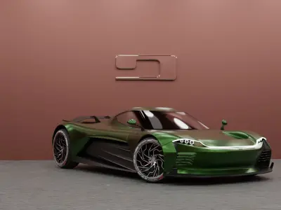 Hyper car  3D model