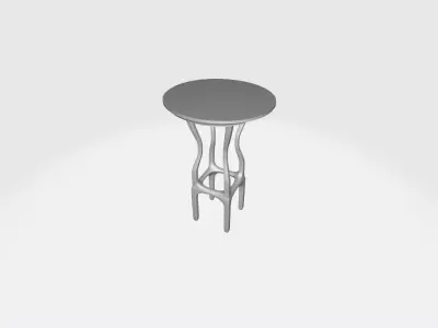 banquillo Free 3D model