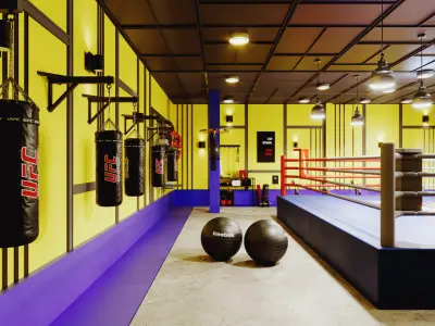 Boxing Gym 3D model