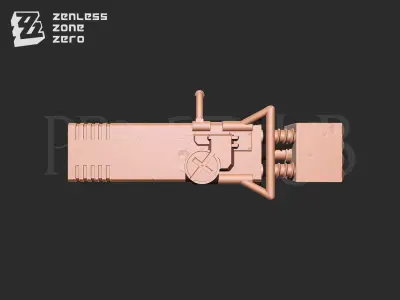 Zenless Zone Zero ben bigger W-Engine Big Cylinder for cosplay 3D print model