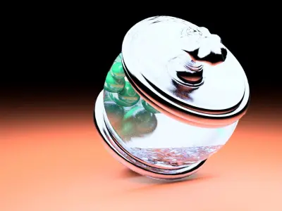 Rare Exotic Vessel 3D model