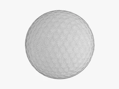 Golf ball 3D model