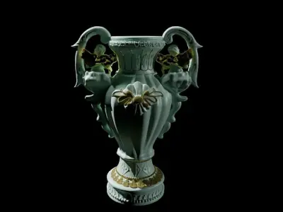 vase cupid 3D print model