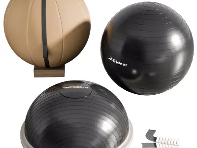 GYM AND FITNESS EQUIPMENT ASSET NO6 A 3D model