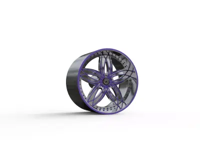 ASANTI AF186 WHEEL  3D print model