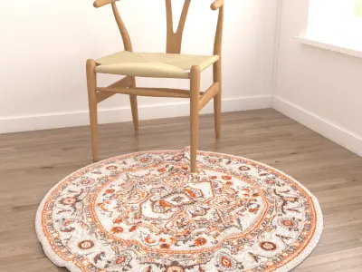 Rugs No 473 Low-poly 3D model