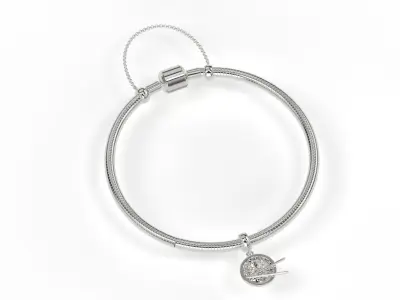 Sushi bow charm 3D print model