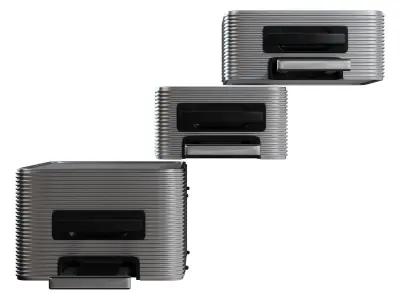 Tuplus Core Quick Suitcases 3D model