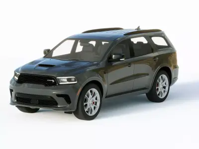 Dodge Durango SRT Hellcat 2021 3D model
