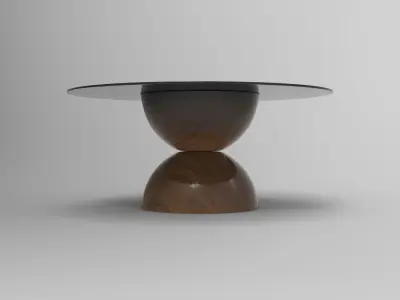 Cago Coffee Table Low-poly 3D model