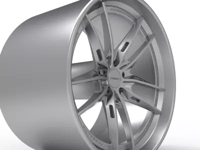 FORGELINE AL307 WHEEL 3D PRINT MODEL  3D print model