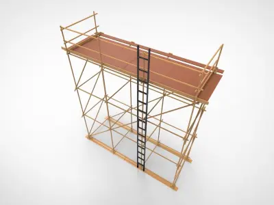 Scaffolding 3D model