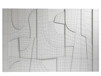 Decorativ panel 17 3D model