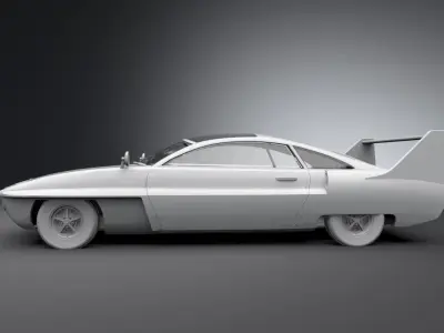 Sam Loovers Car Scale model 3D print model