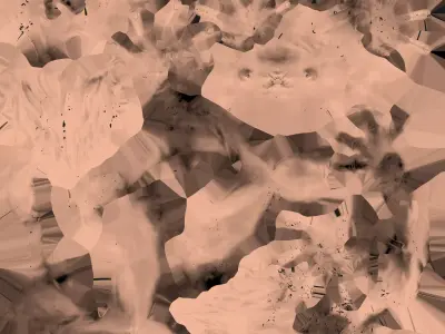 Mascaron Low-poly 3D model