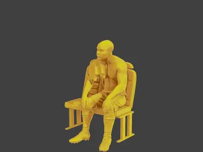 Soccer Player SP 014 3D print model