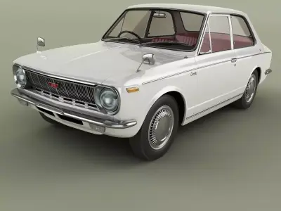 Toyota Corolla KE10 3D model