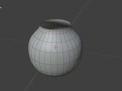 Pot vase 3D model