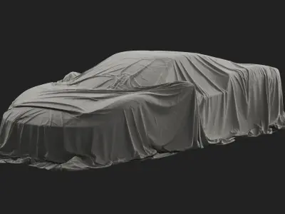 Sportcar Cover 01 3D model