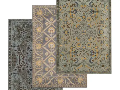 Rug Set 2278 3D model