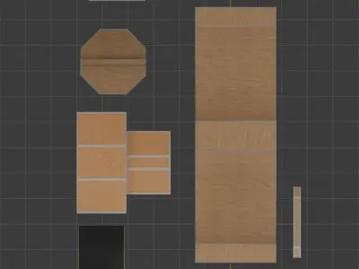 Skatepark Equipment 3D Model Pack Low-poly 3D model