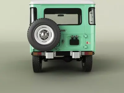 Toyota Land Cruiser FJ40 3D model
