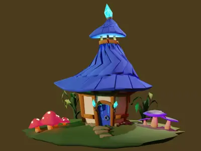 Fairy House Free 3D model